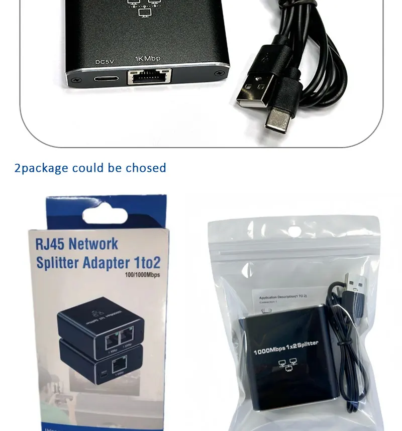 1x2 1000M LAN adapter (3)