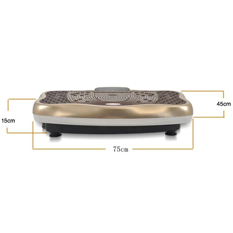 Высококачественная вибрационная пластина для всего тела, Вибрирующая платформа для здоровья