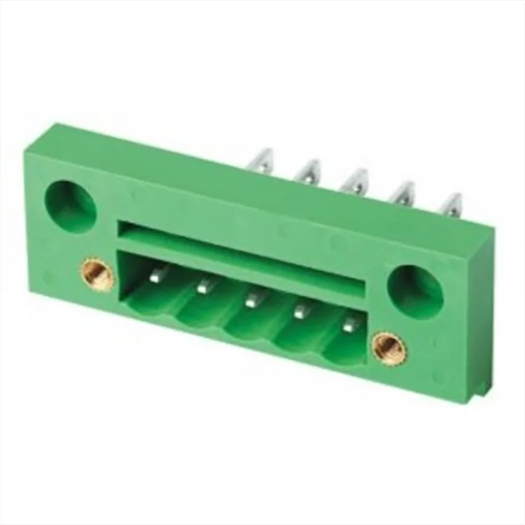 Low Price 2CDGV-5.08 Pluggable pcb Screw Through-Wall Low Temperature Terminal Block