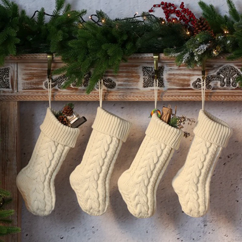 Party Family Decor High Quality acrylic Fabric Red Industrial Stockings Knitting Machine