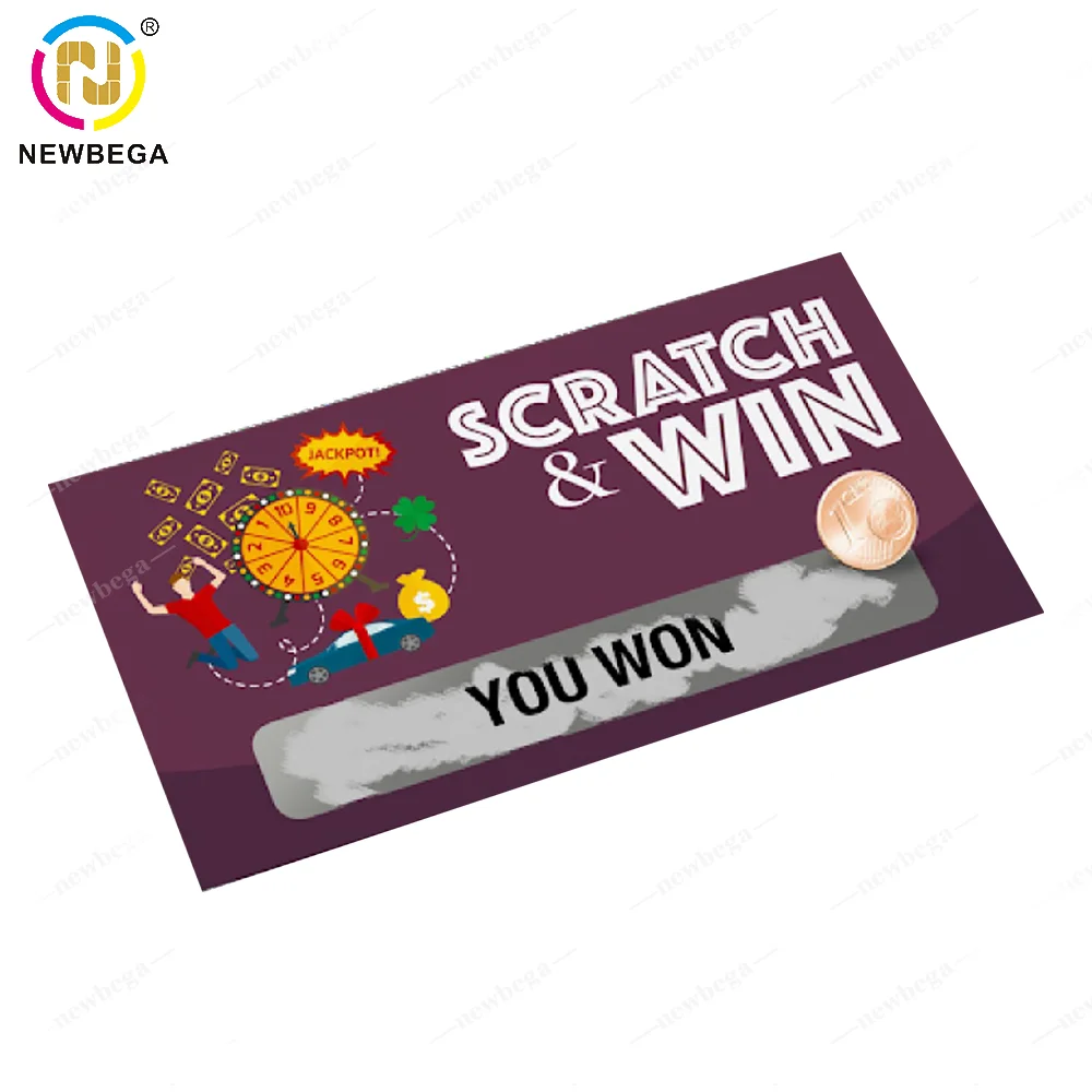 Wholesale Scratch Off Cards reward Tickets Scratch Cards Game scratch and win cards