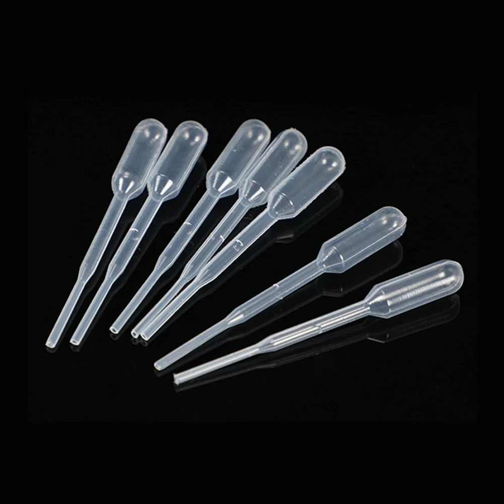 Disposable Plastic 1ml 2ml 3ml Pasteur Pipette Transfer Pipette For Lab