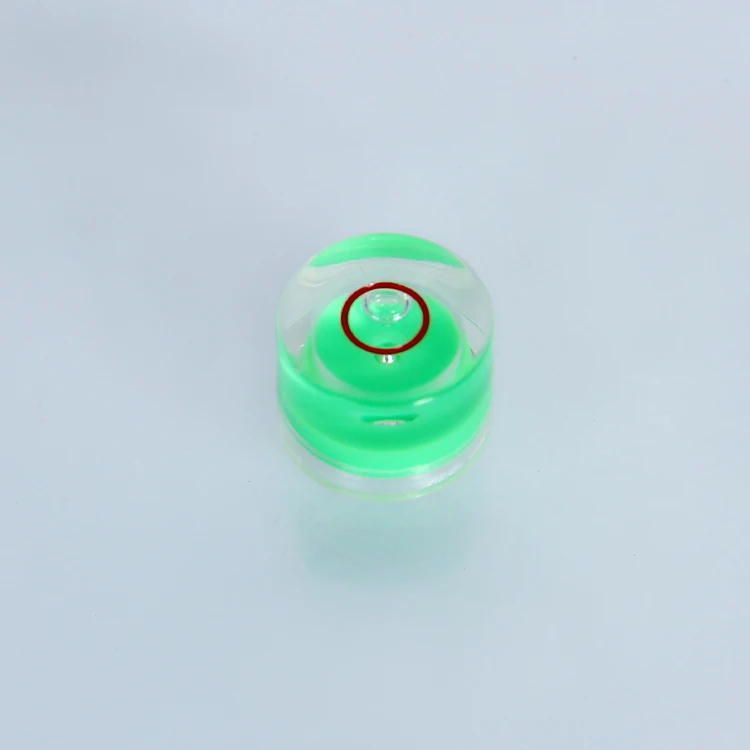 YJ-CR0905 High Quality Mini Bubble Level Round Acryl Spirit Level For Level Measuring