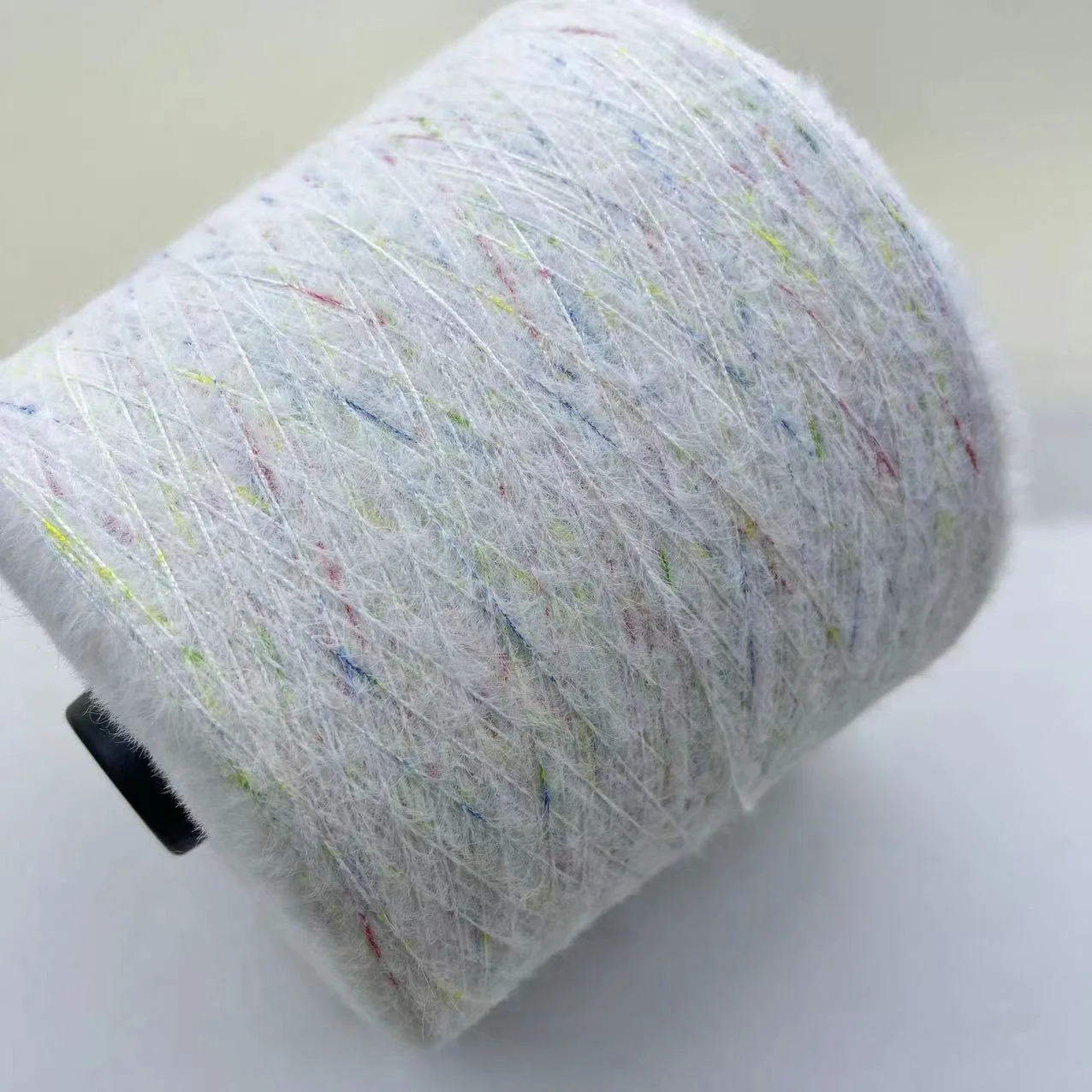 Тонкая окрашенная 1 3 см причудливая норковая пряжа для вязания свитера