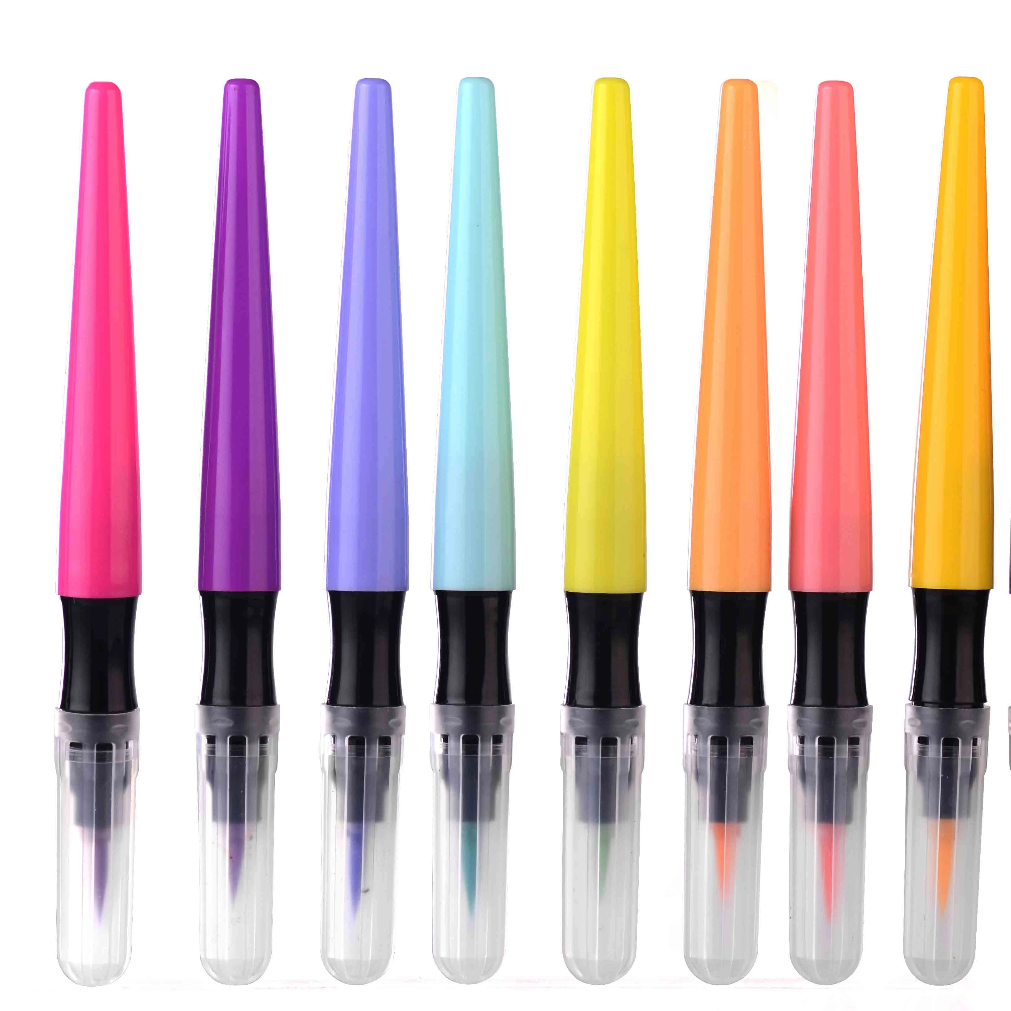 Hot Sale Watercolor Brush Pen Colorful Paint Marker Pen for Art
