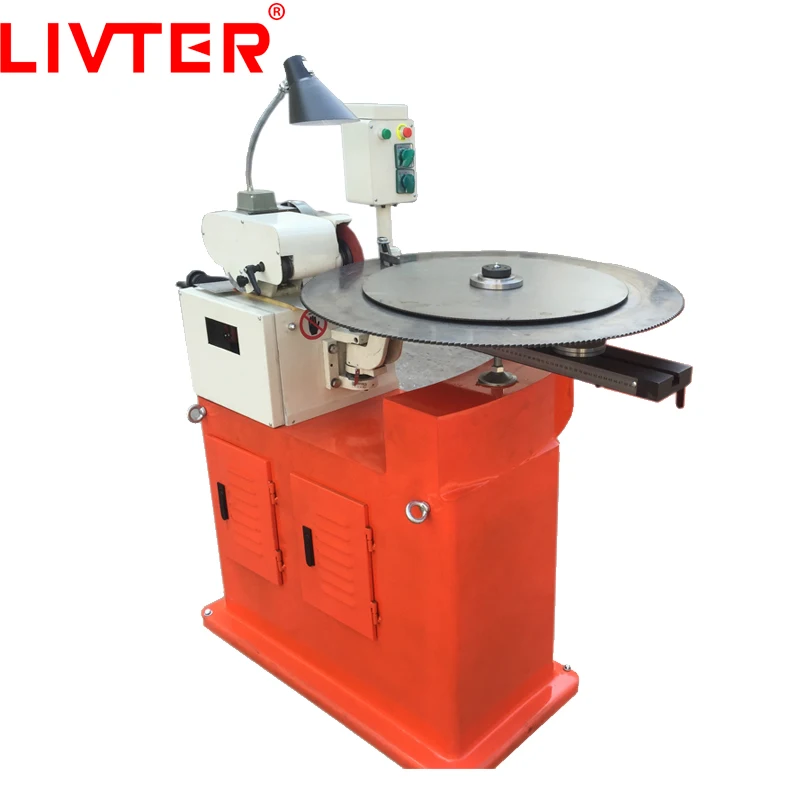 LIVTER Low Cost Manual Circular Sawblade Sharpening Machine For Friction Plate