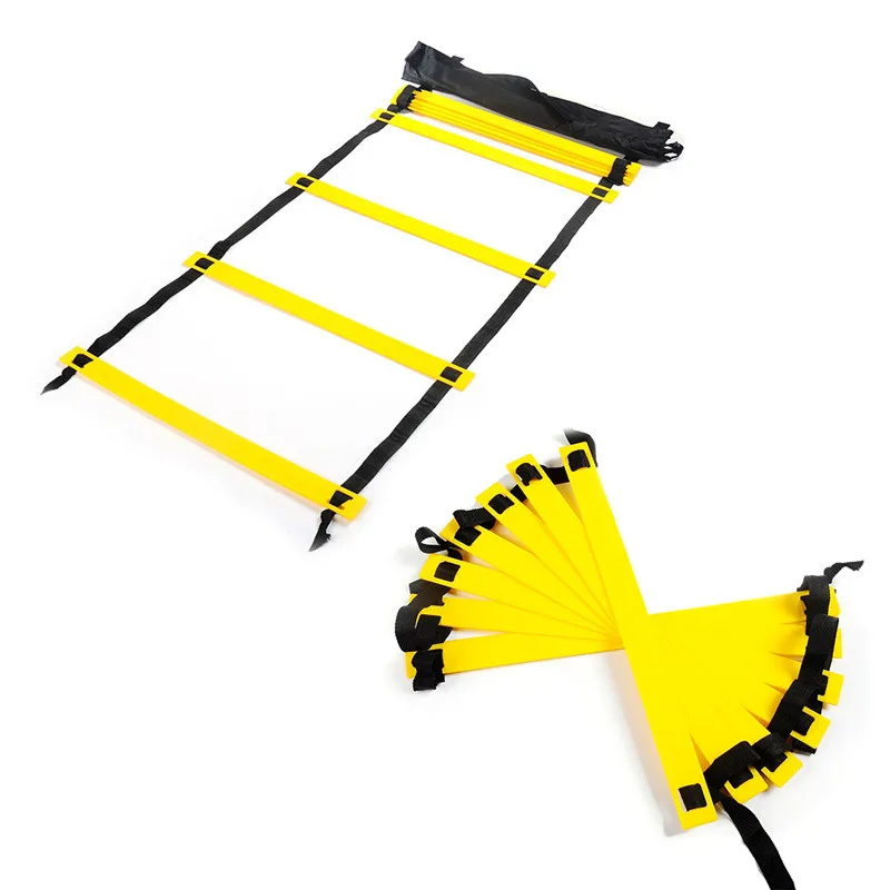 Nylon Straps Training Ladders Agility Speed Ladder Stairs for Soccer Football Speed Ladder Fitness Equipment 8m