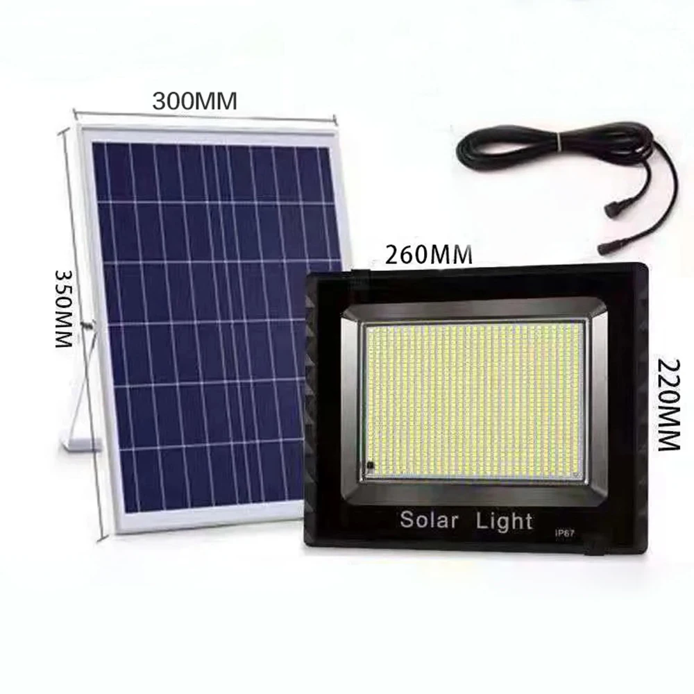 Competitive price high bright outdoor wall mounted solar light 100w