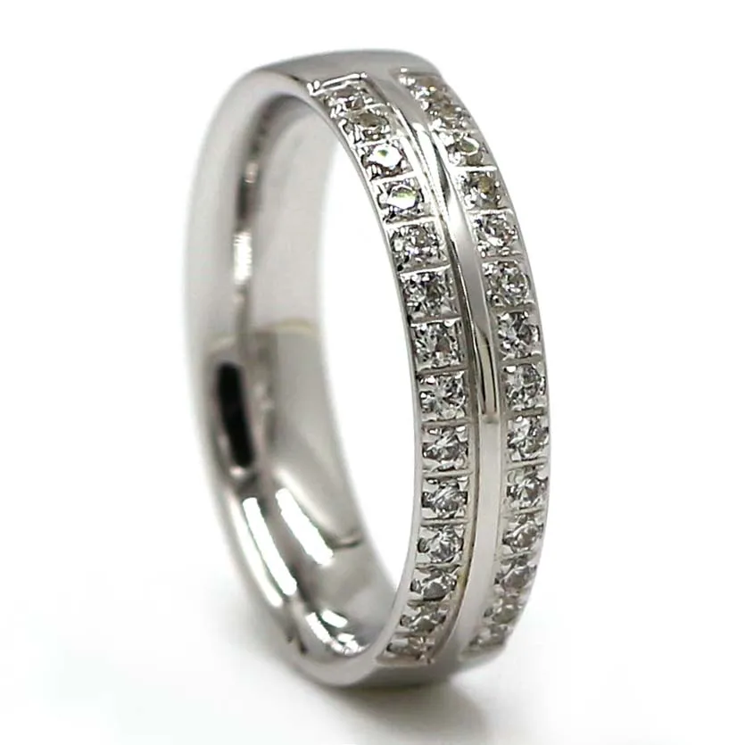 SR0083 wholesale  925 sterling silver delicate and elegant  wedding ring for women
