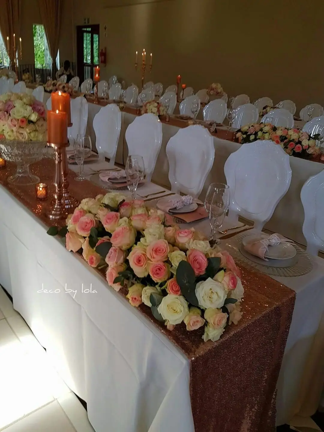Stackable resin white princess chair for events