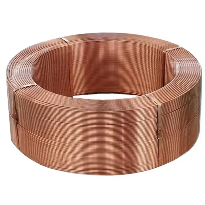 Factory Price Copper Tube Pancake Coil 0.9mm 1mm ASTM C11000 Copper Pipe for Air Conditioner