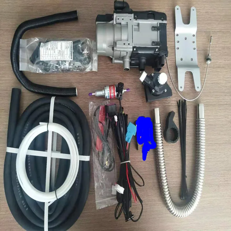 Water heating diesel fuel water heater box for cars and trucks in parking lots diesel water heater 12V 5KW