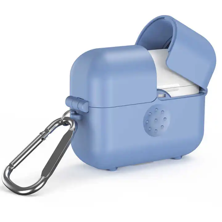 Unique Easy Open Transformer Box Waterproof Shockproof Hard Protective PC Headphone Earphone Case Cover For AirPods 1 2 3 Pro