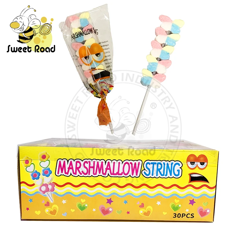 Marshmallow String Wholesale Halal Bulk Marshmallow String Candy Manufacturer Sweet Candy