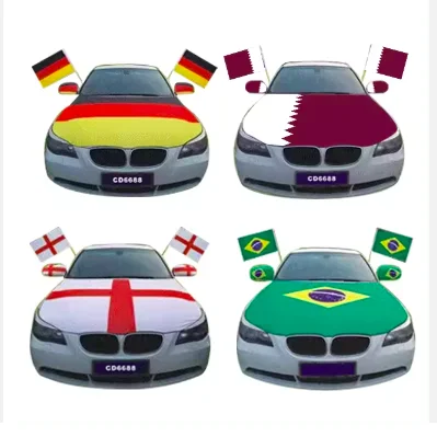 Car Hood Cover Flag