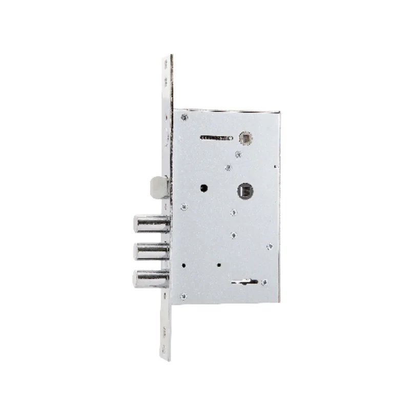 Russian Ukraine  8565 anti-drill shell protected 3 round bolts Mortise Door Lock Body square mortise door lock set with key