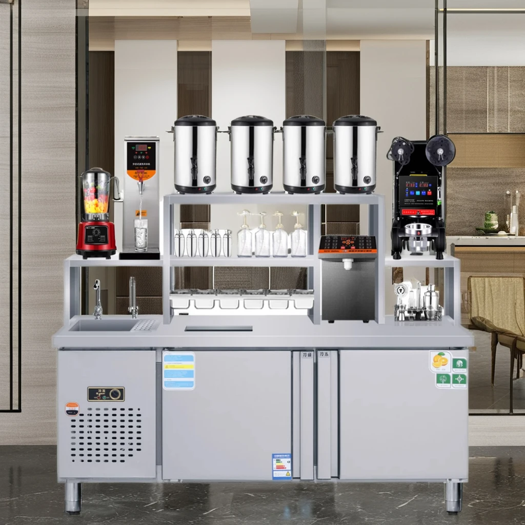 Essential Stainless Steel Milk Tea Machine for Tea Shops and Restaurants Hotel & Restaurant Supplies