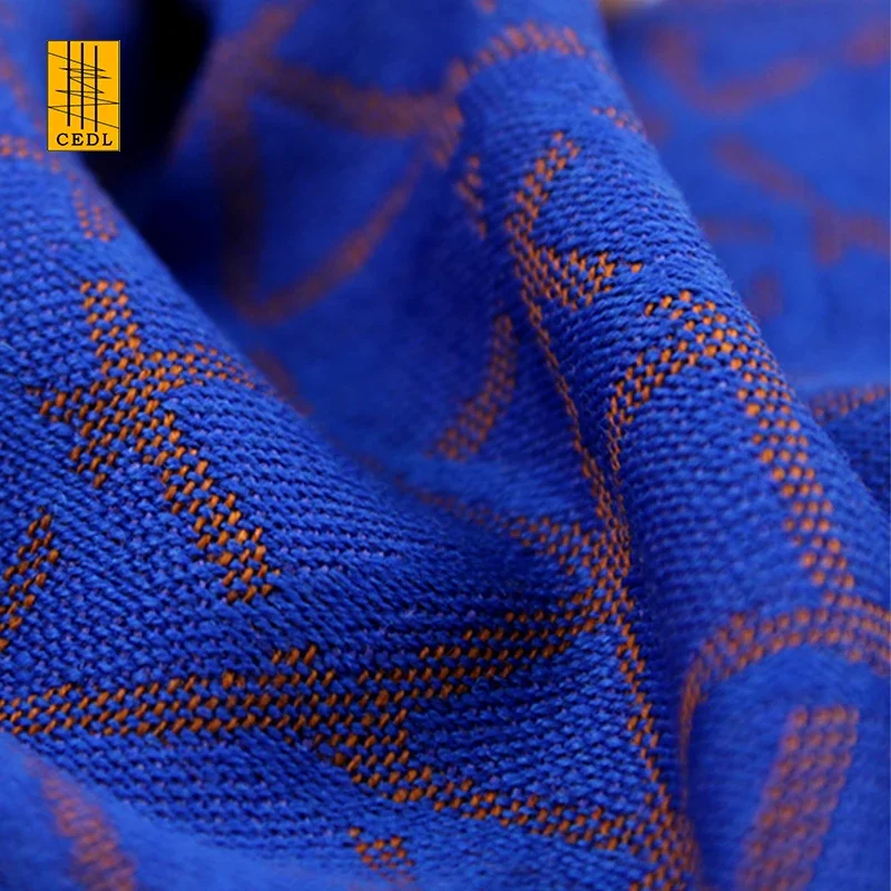 Fashionable Hot Selling Fireproof Smoke  for Air Seat Train  Bus Seat Fabric  Wool Polyester Jacquard FabrIc Yard Dyed Fabric