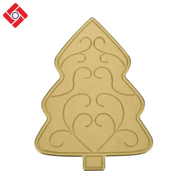 Mini Cake Board Pad,Gold Mono Portion Cake Boards
