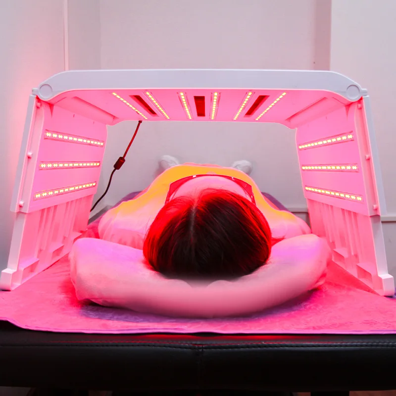 S.W Beauty Anti-Aging Capsule Spectrometer Full Body and Face 7 Color Light Therapy Device Led Face Neck Light Therapy Machine