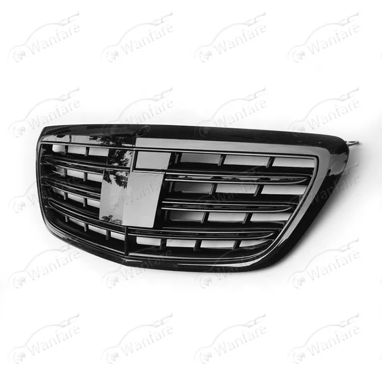Глянцевый передний бампер из АБС-пластика AMG STYLE для MERCEDES BENZ S CLASS W222 S300 S400 S500L 2014-2016