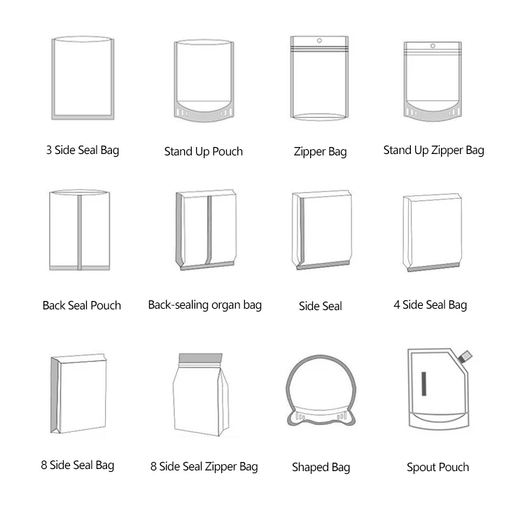 Automatic Electric Dried Dry Dates bag Packing Machine with stand up zipper pouch