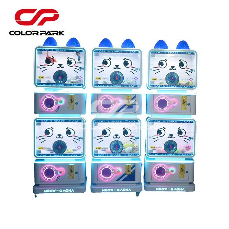 Fun Twister Self-Service arcade game Toy candy Crane Machine for Twister Capsule Game Big Capsule Vending Machine