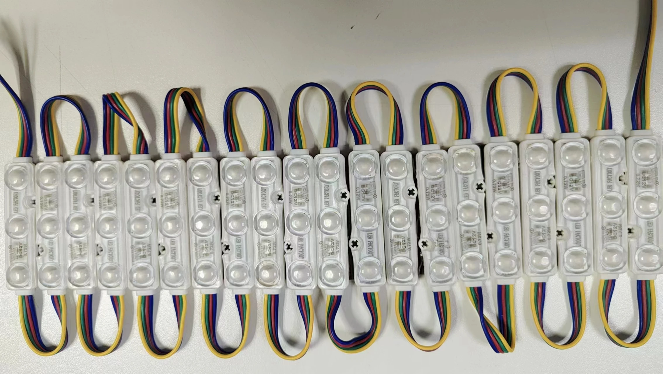 QC-M208RGB SMD5050 0.72W 12VDC change  for advertise Light box Letter Sign/Billboard signs