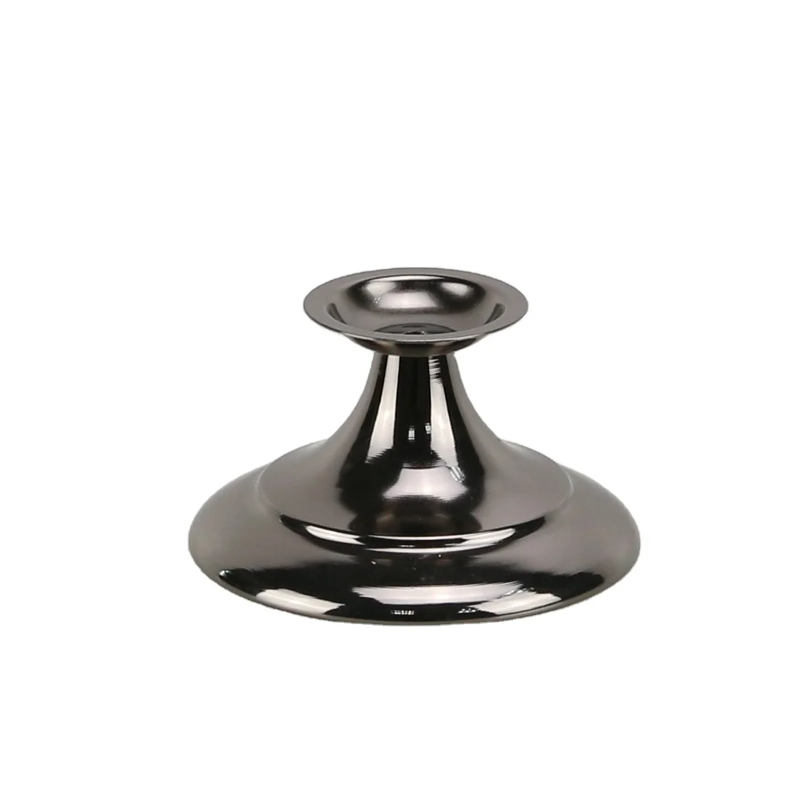 Китай дешевые железные металлические спиннинг глубокий рисунок Металл Спиннинг Свеча-конус светильник Компонент покрытие черный никель