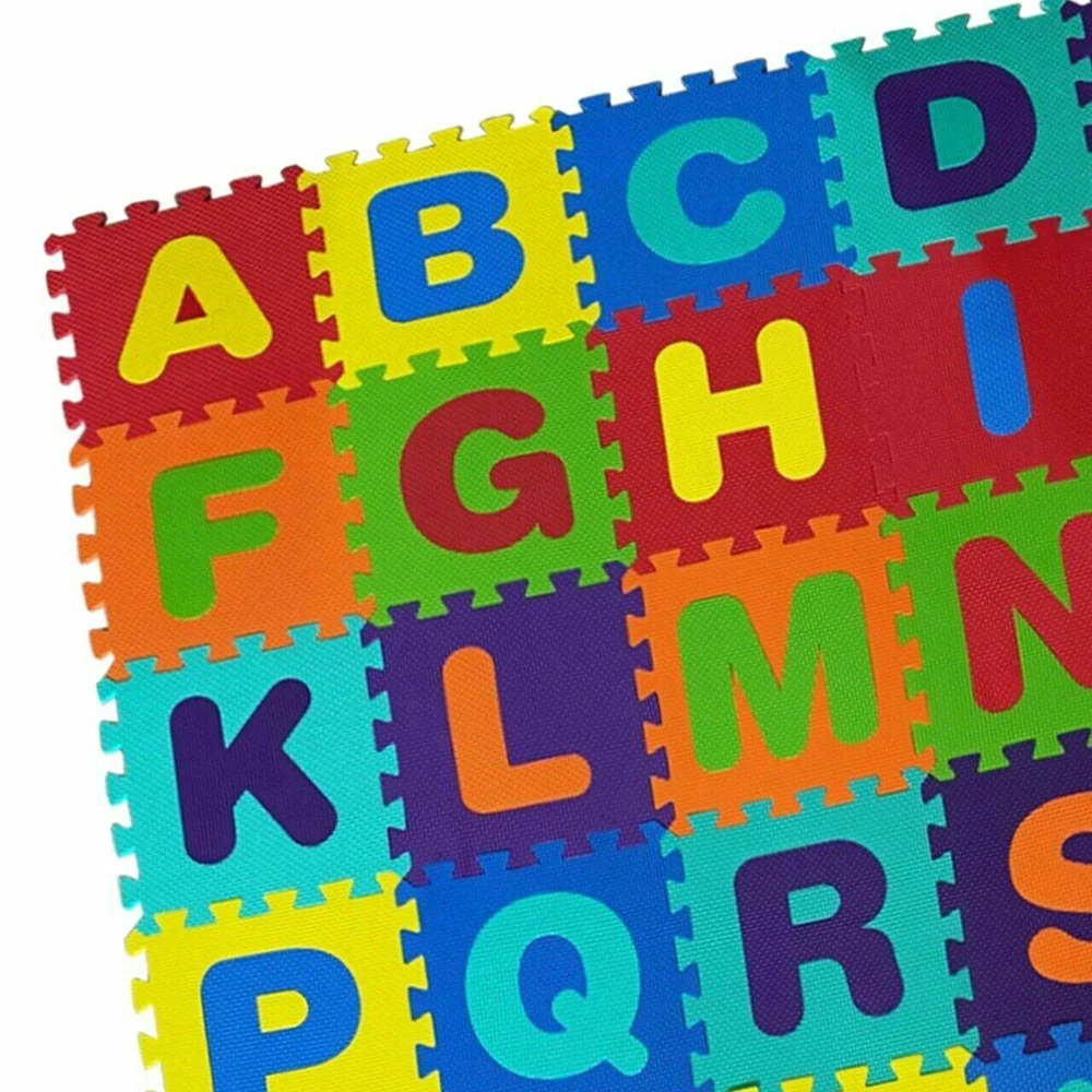 Wholesale Foam 123 ABC Palymat Floor Non-toxic EVA Crawling Alphabet Mats for Kids Play