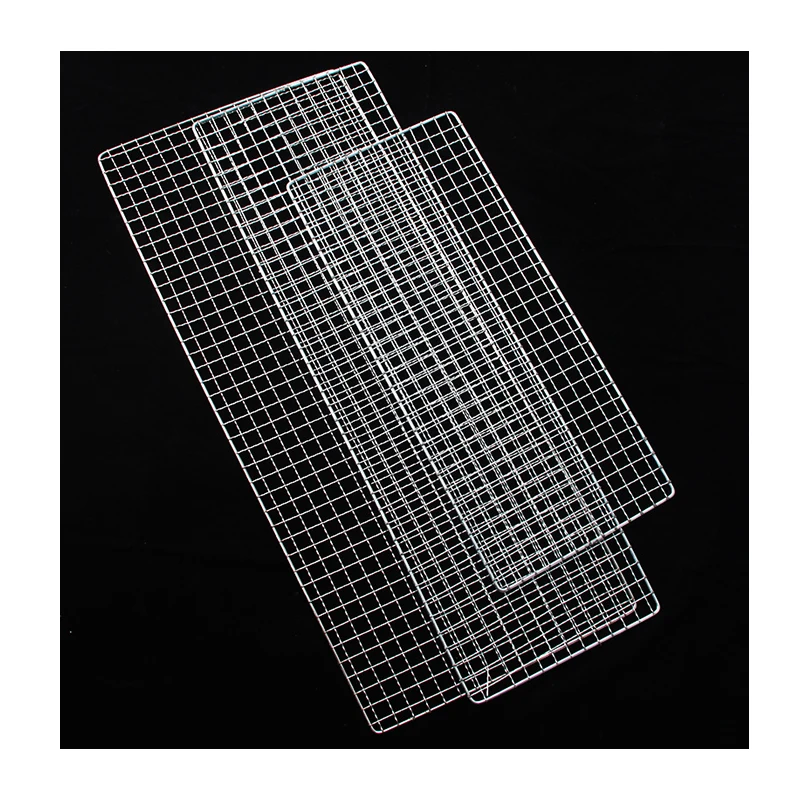 Large size stainless Steel Barbecue BBQ Grill Wire Mesh