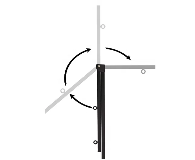 Рычаг для груминга домашних питомцев с зажимом для больших и маленьких собак-регулируемый и свободный держатель для двух собак с высотой 35 дюймов