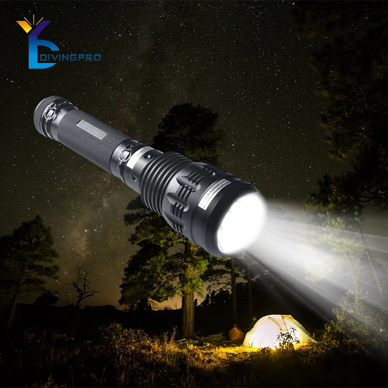 hid 55w torch 5500lumen 7800mah liion battery rechargeable IP65 waterproof