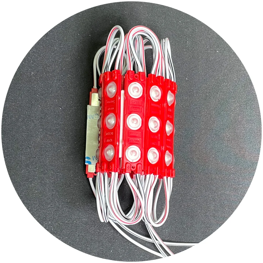 12v 3 led modules for light advertising and backlighting 2835 injection light modul led 1.5w