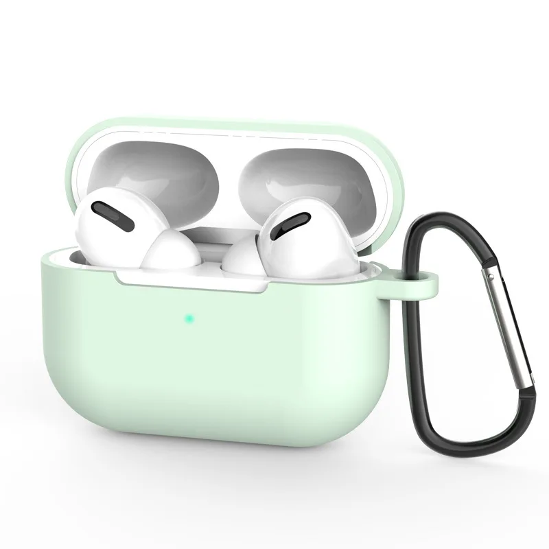 Ударопрочный защитный силиконовый чехол для Airpods 4 1 5 мм матовый Силиконовый беспроводной зарядки Pro