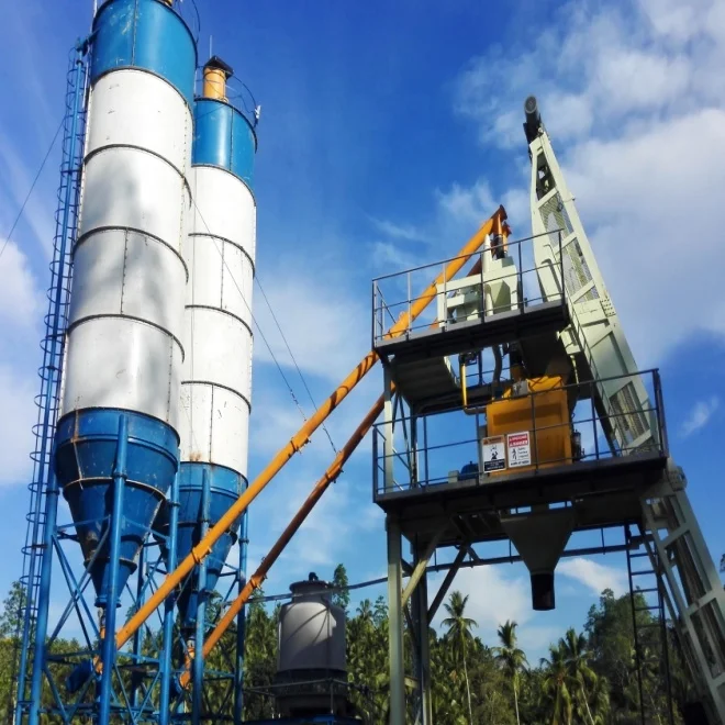 High Efficiency HZS 25/ 35/50/60/75/90 M3 Concrete Mixing Plant Machine Good Price