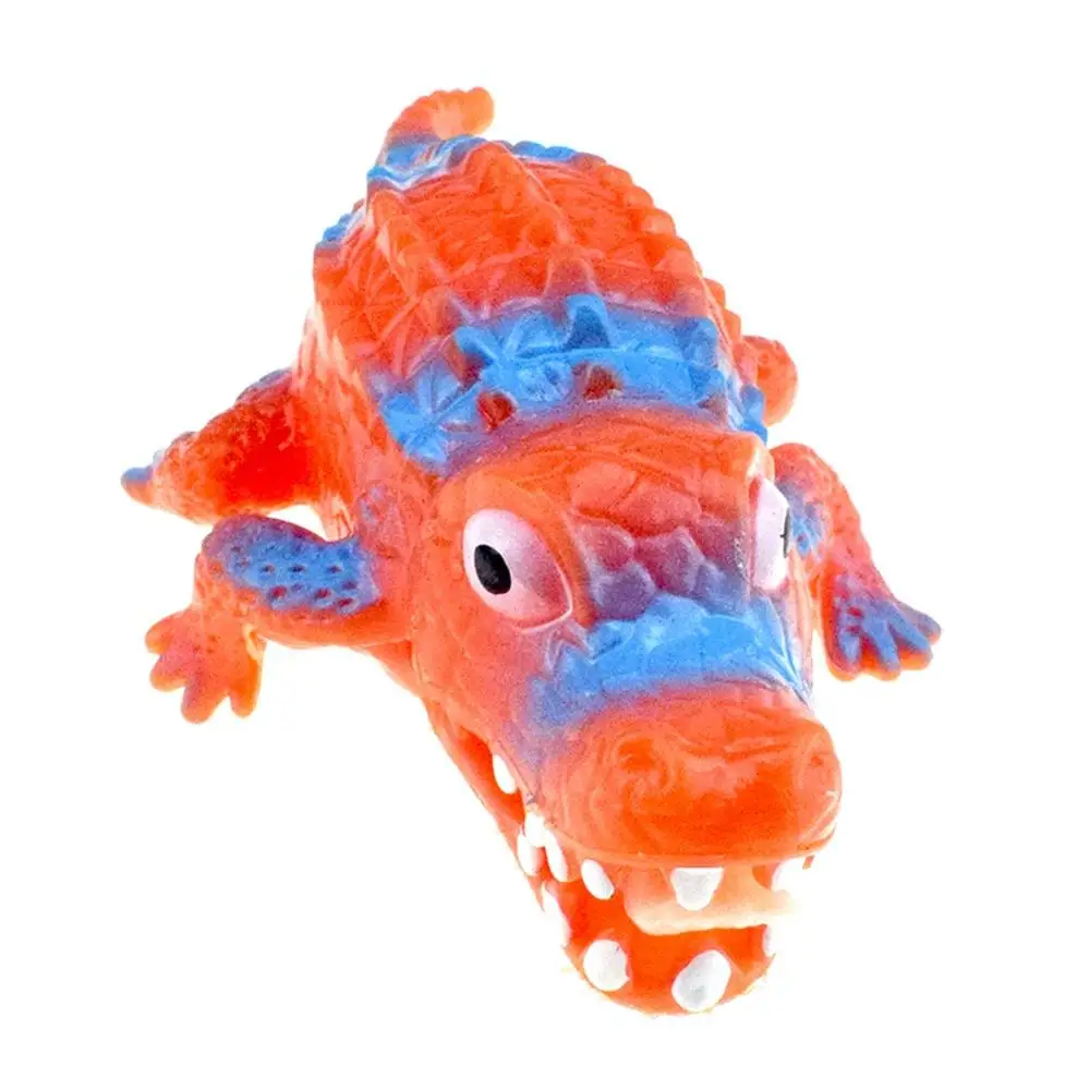 
LN204 Well Price Toy Kid Plastic Small Soft Animal Product Novelty Crocodile Shaped Decompression Toy Vent Toy 