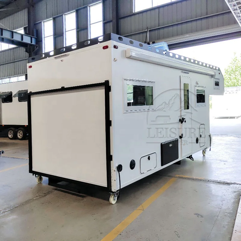 Автомобильный дом на колесах с одной кабиной