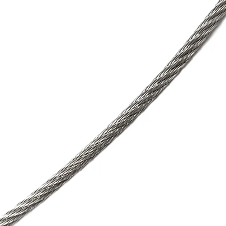 7x7 Steel Wire Rope Galvanized And Ungalvanized 0.3mm Rope Wire