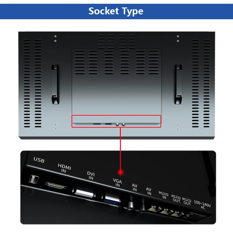DID panel Samsung lcd splicing screen display 46 55 65 inch bracket 2x2 video wall stand