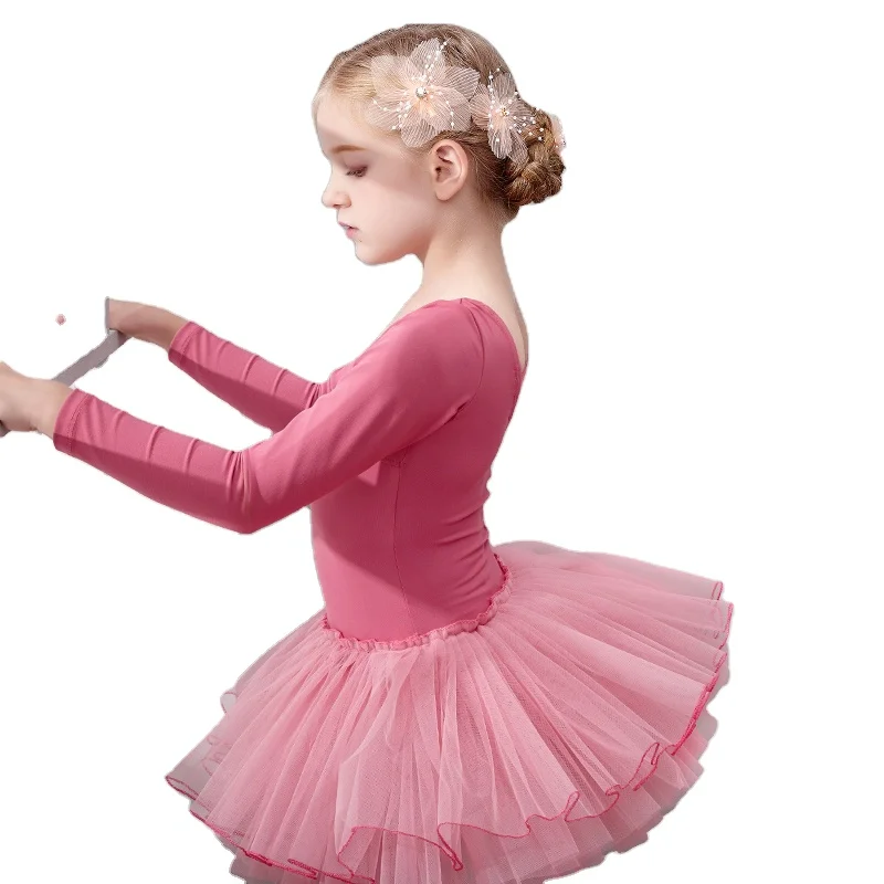 spandex gymnastics leotards for girl Toddler Dance Costumes Outfit for Kids leotardo ballet gymnastics-leotard