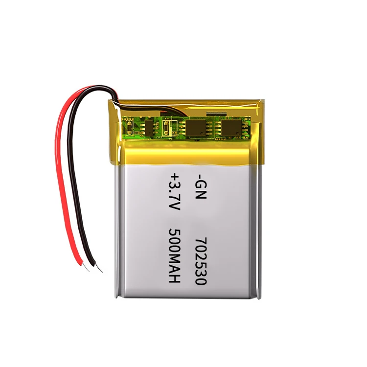 Wholesale 702530 rechargeable lipo battery 3.7v li-polymer battery 500mah 702530 lithium polymer battery