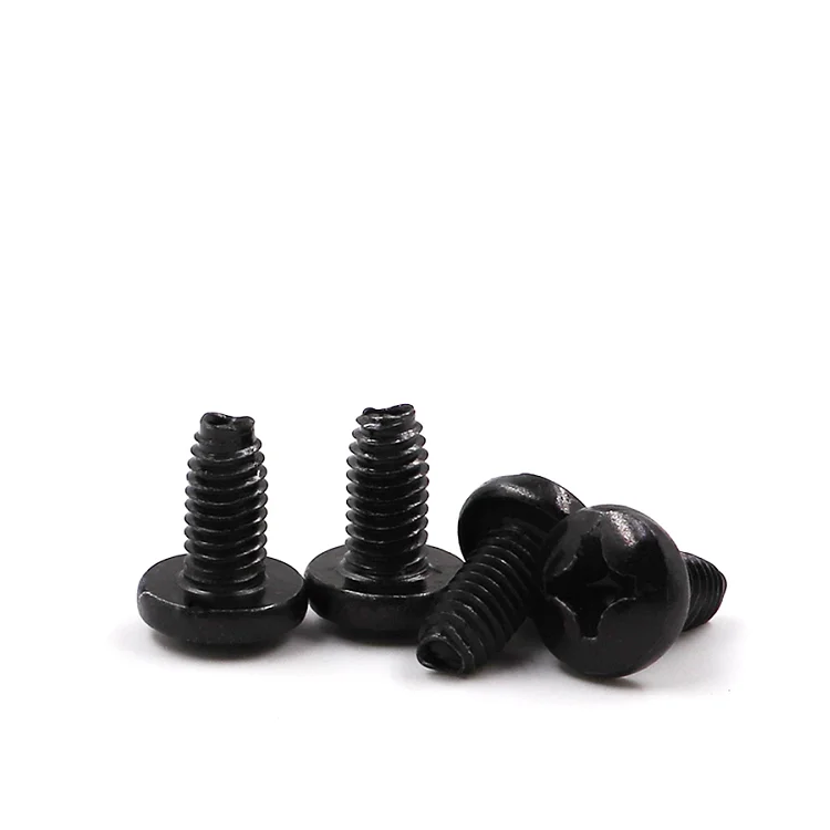 DIN7500 Round Head M5 Thread Forming Screws for Sheet Metal Cross recessed round head triangle lock self-tapping screws