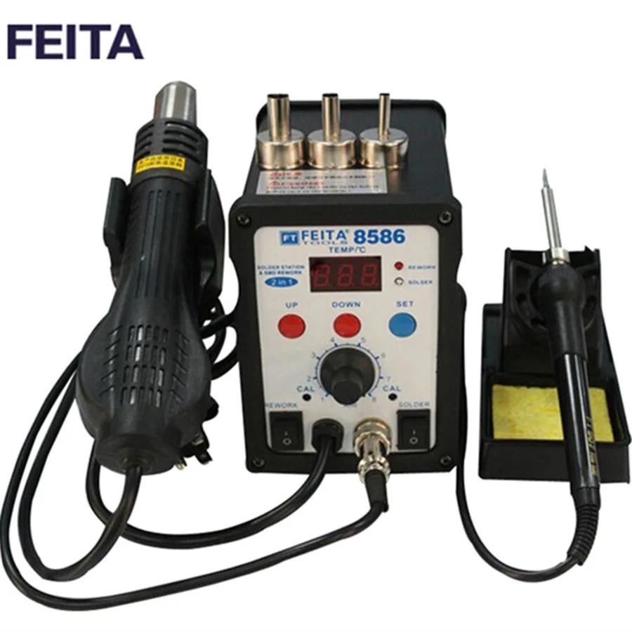  FEITA-858 многофункциональная паяльная станция горячего воздуха