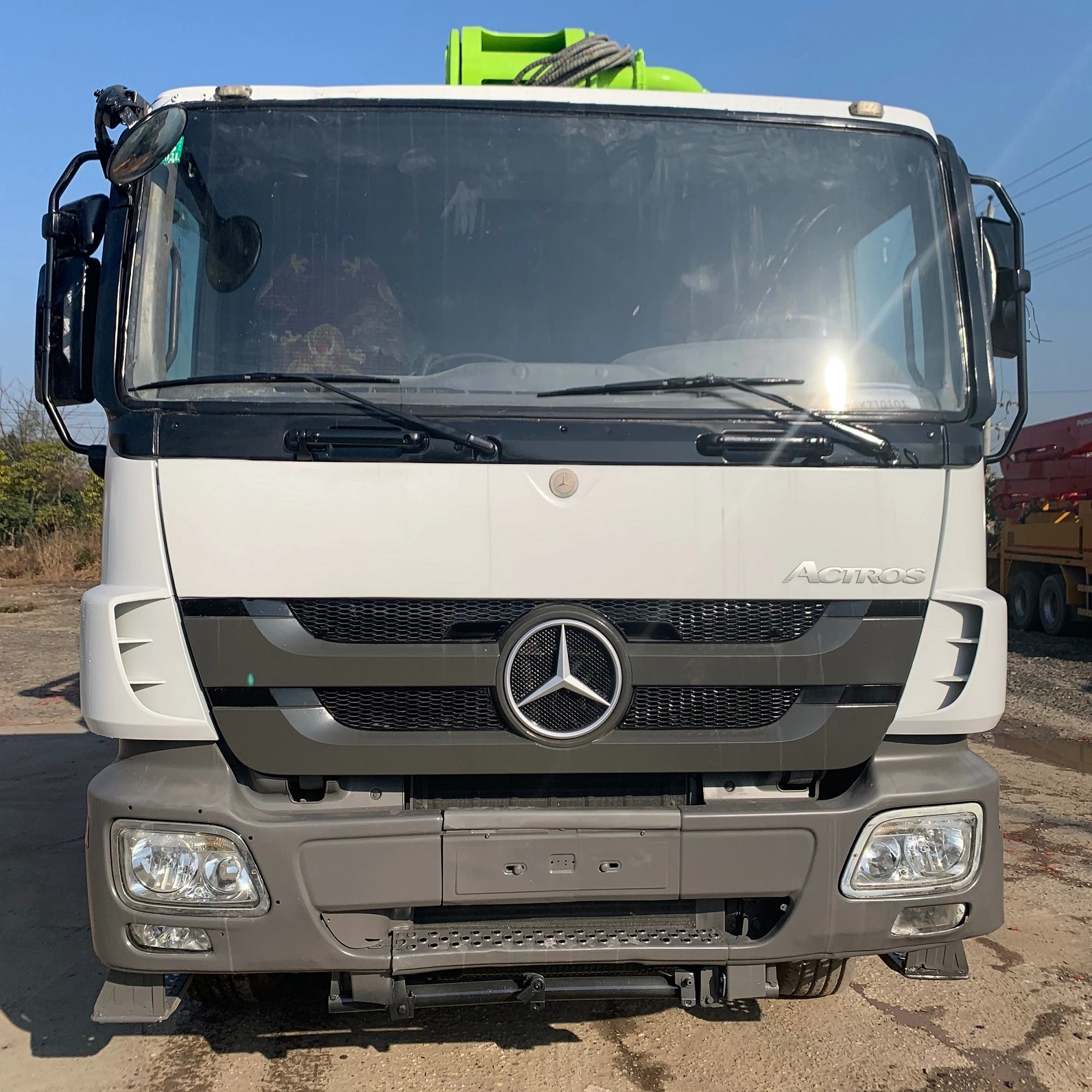 47m zoomlion pump trucks used pump truck zoomlion 47X-5RZ 47x