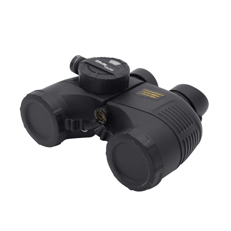 Шанхай 7x50 Наблюдатель Морской Бинокль С Компасом 7x50 Водонепроницаемый Плавающий Бинокль Пиратский Телескоп