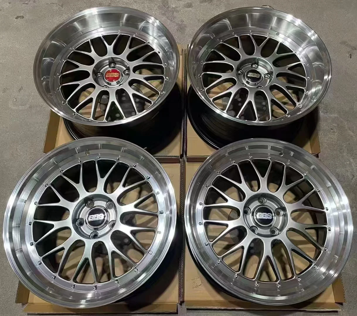 Hot-selling Forged car Rims 18 19 20 21 22 24 Inch Aluminum Alloy wheels PCD 5X120 Forged wheels Custom