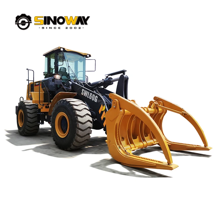 Logging equipment self loading log truck log loader for sale