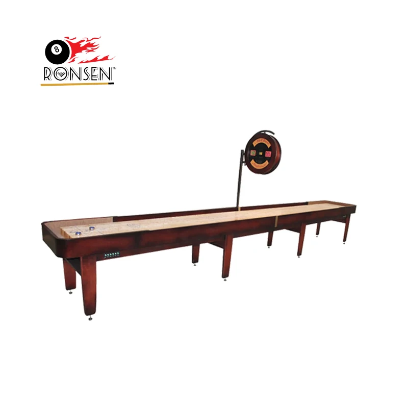 Custom Wholesale Price High Quality Indoor Shuffleboard Game Table 9ft 10ft 12ft 14ft 16ft 18ft 20ft 22ft Size