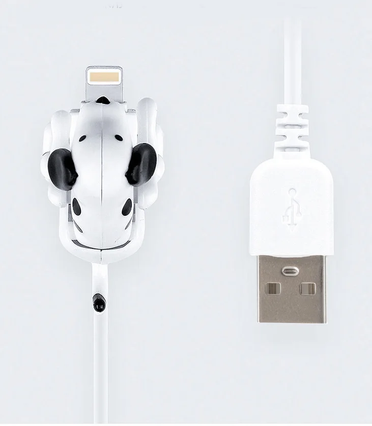 
High quality factory wholesale humping dog usb cable running dog usb data cable for android phone hot seller puppy dog usb cable 